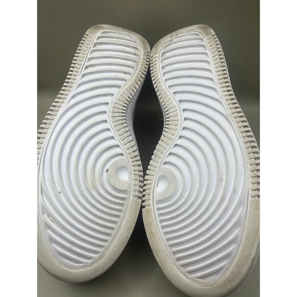 Nike Court Vision Alta Platform Triple White Women’s Size 8 - Picture 7 of 8